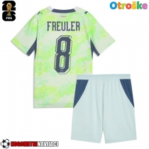 Otroške Nogometnih dresov Švica Remo Freuler #8 Gostujoči SP 2026 Kratki rokavi (+ hlače)